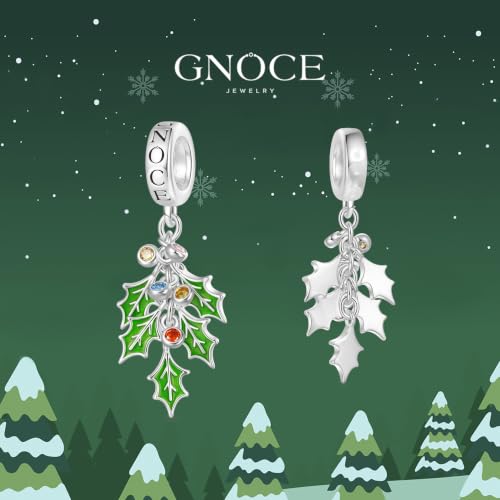 Image of GNOCE Christmas Charm Sterling Silver Pendant Bead