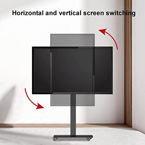 Soporte móvil para TV 26-55 pulgadas con ruedas y altura ajustable miniatura 7