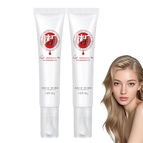 Jinshane Dark Lip Serum,Jinshane ‌Lips‌ Mask,Lips Balm Moisturizer Nourishing Essence,Hydrating Care For Smooth Soft Lips,Non-Sticky (2pcs)