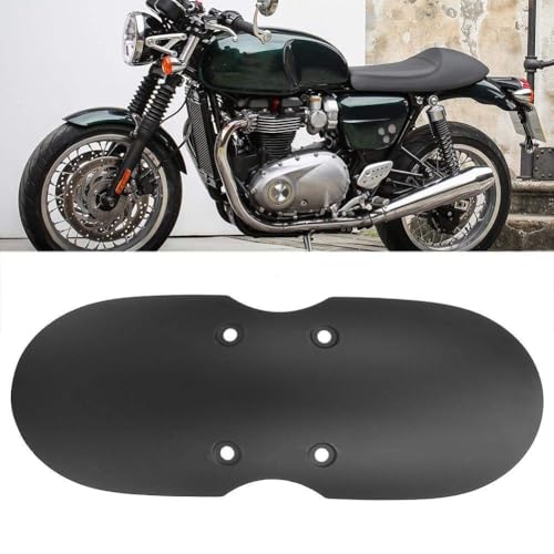 Motorcycle Mudguard Protector, ABS Front Mudguard Fit for T100 2001-2016 (Matte Black)