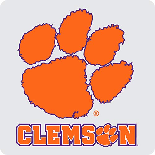 Clemson Tigers Acrylic Coaster 4-Pack Officially Licensed Collegiate Product