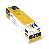 GYS - ELECTRODOS DE RUTILO Acero Ø 3,2 E6013 - CAJA de 165 - Soldadura MMA - Todas las posiciones - En el electrodo - Cebado 40V