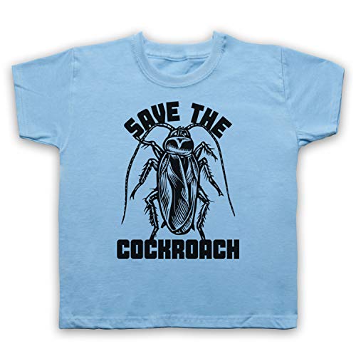 T-shirt Save the Cockroach enfant vêtement slogan parodie noir