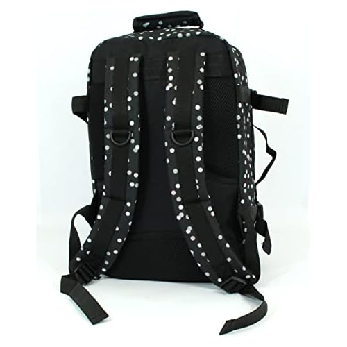 'CUQOO 2022 Ryanair Cabin Backpack 40x20x25 with Padded Shoulder Straps