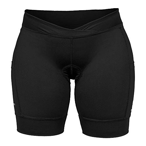 Bermuda Ciclista 3D Compress Feminino - tam. PP, cor preto