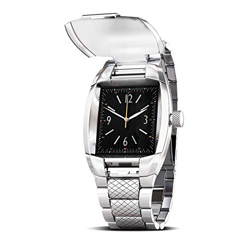 Bradford Exchange Motorcycle Flip Cover Watch