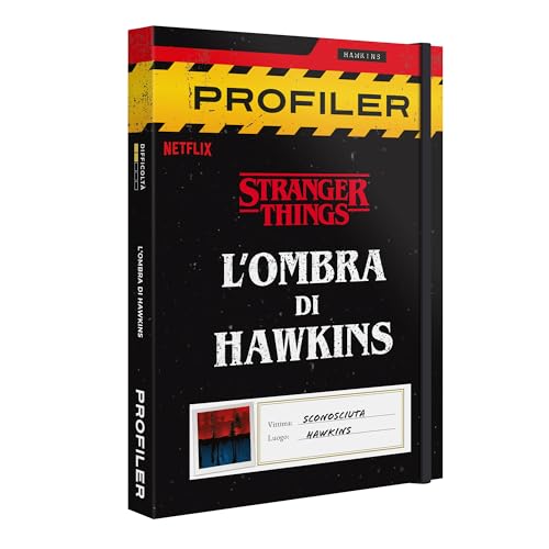 Platonia Games PROFILER Stranger Things: L’Ombra di Hawkins – Gioco da Tavolo Escape Game – Gioco di Indagine Immersivo e Collaborativo, 1-6 Giocatori