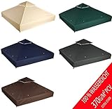 Größen: 3 [m] x 3 [m] mit einem Schornstein für die Luftzirkulation (siehe Zeichnung mit Abmessungen) - Material: PANAMA PCV bis 370gr/m2 aus 100% PCV wasserdicht!