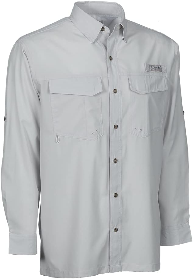 Bimini Bay Outfitters LTD Bimini Flats V Men's Long Sleeve Fishing Shirt Featuring BloodGuard Plus - Image 4