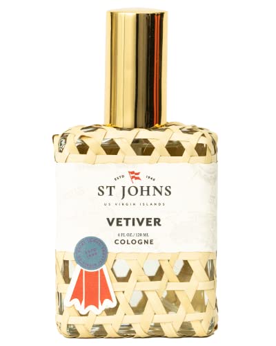 St. John Classic Vetiver Cologne | New Virgin Islands Inspired