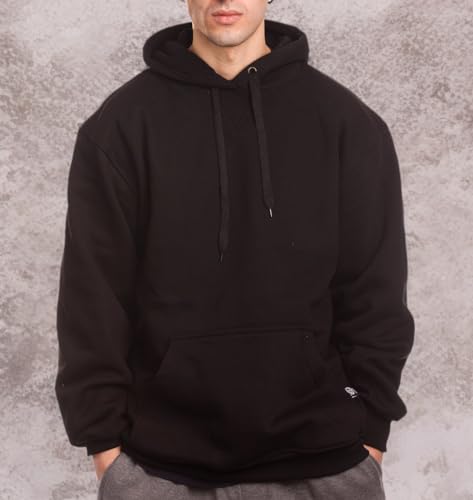 PRO 5 Mens Heavy Weight Fleece Pullover Hoodie2