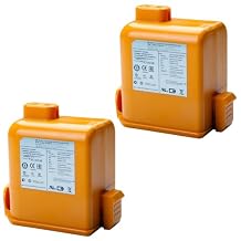 2 Pack A9 Battery for LG Cord Zero A9 A9S A9K-CORE A9MAX A9T-Ultra A9K-PRO A9M A9N A9MULTI A958 A958SA A9 Plus A905M A905RM A907GMS A908MVR A929KVM A958S A9KMAX A916 A9+ Vacuum EAC63758601 EAC63382204