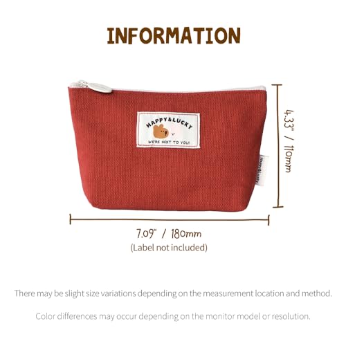 Image of Monolike Happy and Lucky daily Pouch, Red - Portable Pouch