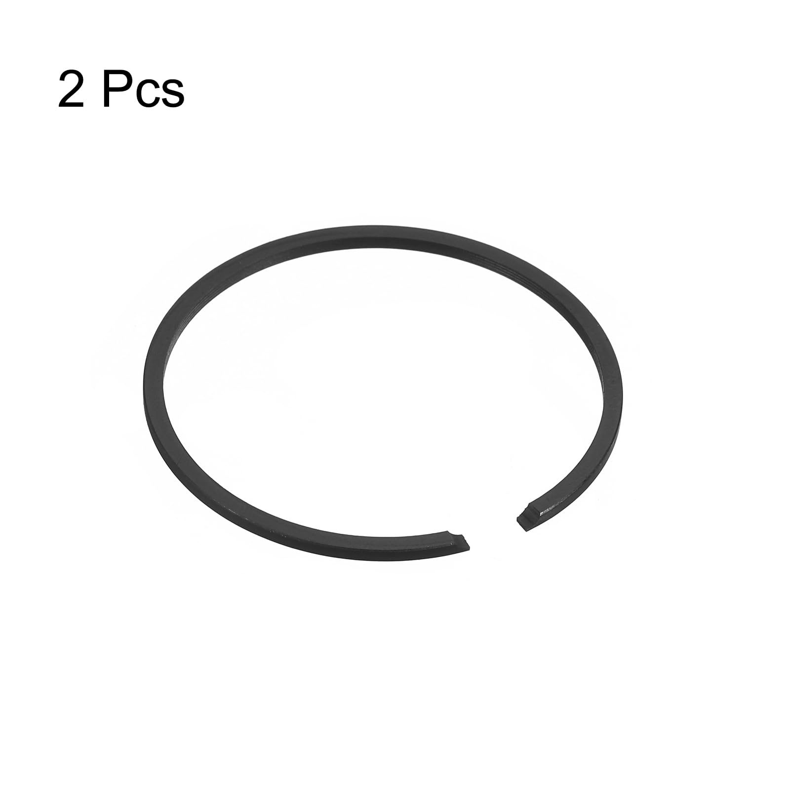 sourcing map Lot de 2 bagues de piston 34 mm x 1,2 mm de taille standard pour tronçonneuse pièces de rechange