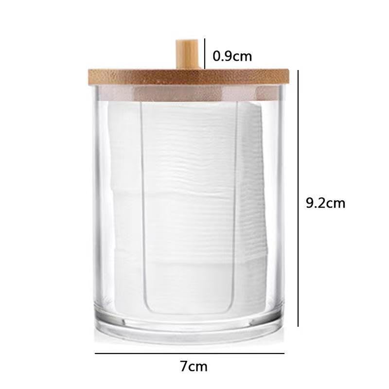 Dispenser di carta per filtro da caffè, supporto in acrilico antipolvere, dispenser per filtro da caffè, porta carta a forma di ventaglio, dispenser di carta compatto con coperchio per ristoranti
