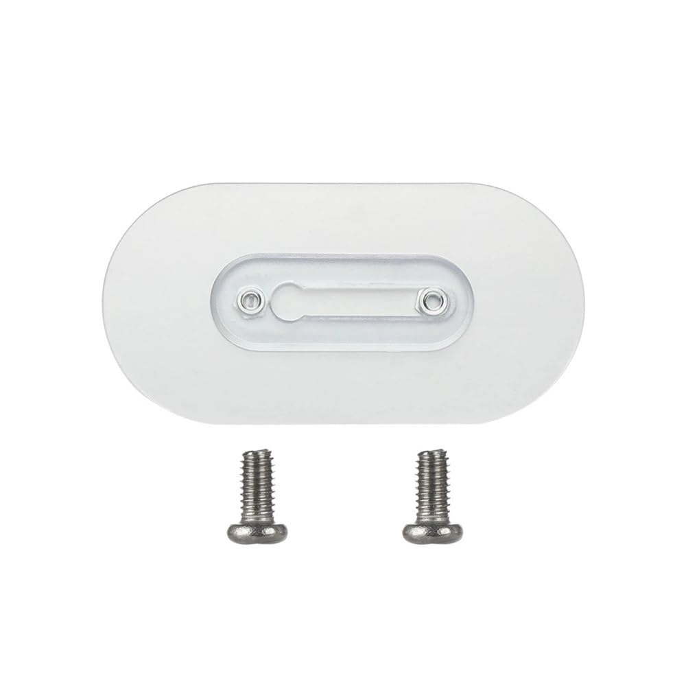 Gentryroo Oval-8Mm Adhesive Wall Plate Punch Free Adjustable Slotted Fastener