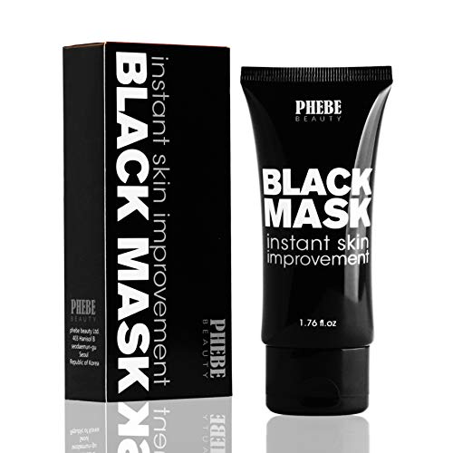 Phebe Beauty Blackhead Remover Mask Blackhead Peel Off Mask, Face Mask, Blackhead Mask, Black Mask Deep Cleaning Facial Mask for Face Nose (1.76fl oz, 50ml)