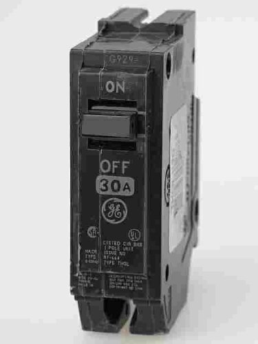 GE Q-Line 30 amps Standard Single Pole Circuit Breaker