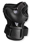 Rollerblade Skate Gear Wrist Pad Protective Gear, Unisex, Multi Sport Protection, Black, L