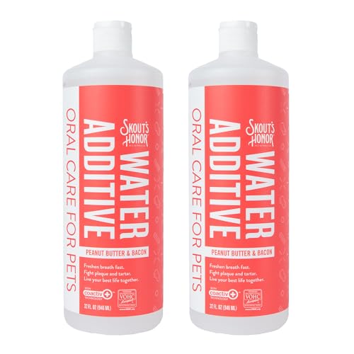 SKOUT'S HONOR Peanut Butter & Bacon Water Additive - VOHC