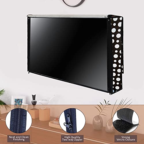 Image of LED TV Cover for Samsung 49 inches LED TVs (All Models) - Dustproof Television Cover Protector for 49 Inch LCD, LED, Plasma Television CLED3-P019-49
