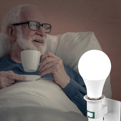 DIGIPACE 40Hz Light Gamma Flickering LED Bulb Lamp with Switchable Holder