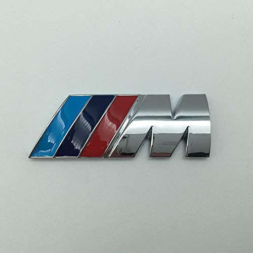 Emblema adhesivo para coche M5 M6 X6, color plateado brillante, 1 unidad Cover