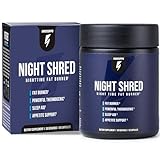 InnoSupps Night Shred Fat Burner and Natural Sleep Support | Ashwaganda, 5-HTP, CLA, Melatonin | Appetite Suppressant | Weight Loss Support Nighttime Fat Burning (60 Vegetarian Capsules)