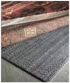 Teebaud Base de alfombra reversible de 6 x 9 pies, antideslizante, antideslizante, poco menos de 14 de pulgada de grosor, segura para todos los