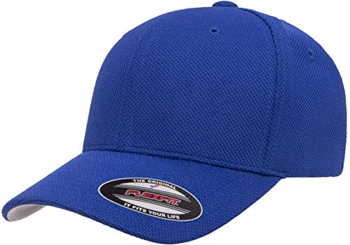 Maille piquée Cool & Dry pour ce polo bleu homme Flex fit thermorégulateur
