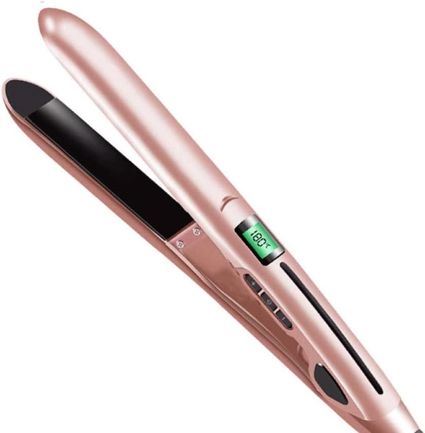 Straightening Iron, Ceramic Hair Straightener and Curler Voltage Flat Instant Heat Curling