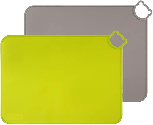 MEFAN Tapetes de silicona para bebé manteles individuales de silicona para niños pequeños tapete ocupado para bebé antideslizante resistente a las 2 disponible en Yaxa Colombia