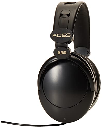 Koss R-80 Studio Stereophones, Black - Image 3