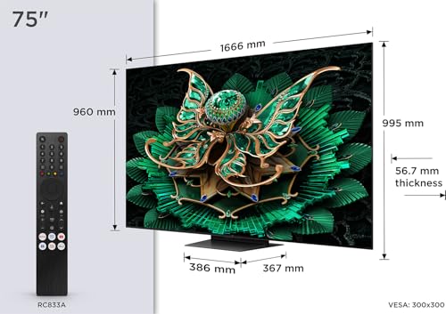 TCL 75C7K TV Mini LED 75" 4K 144Hz - photo 3