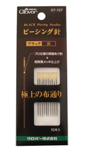 Clover piecing black needle length <57-157>