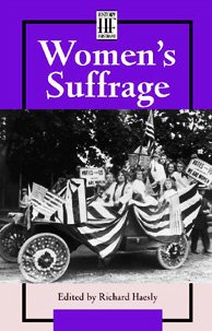 Women's Suffrage (History Firsthand (Paperback))