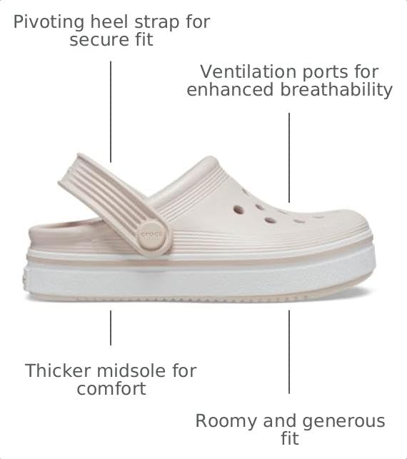 Image of Crocs unisex-adult mens Off Court Clog (Little Kid /Big Kid)