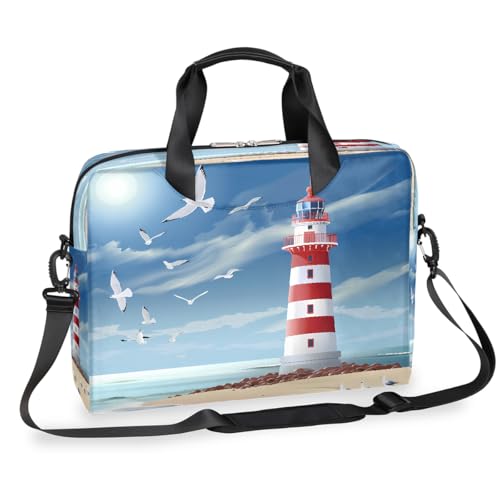 Sac à bandoulière pour ordinateur portable 14-16 pouces imperméable Mexpekil