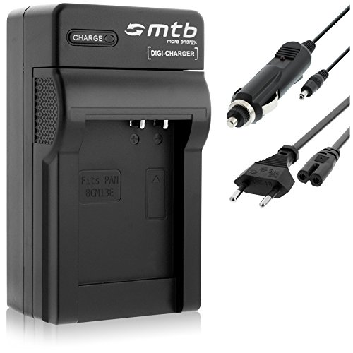 Cargador de batería DMW BCM13 Compatible con Panasonic Lumix DMC FT5 TZ37 TZ40 TZ41 TS5 ZS30