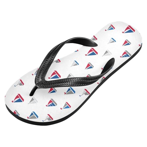 Burbuja Sailboats Flip Flops for Women Men, Soft Thong Sandals Rubber Slippers for Pool Beach Essentials2