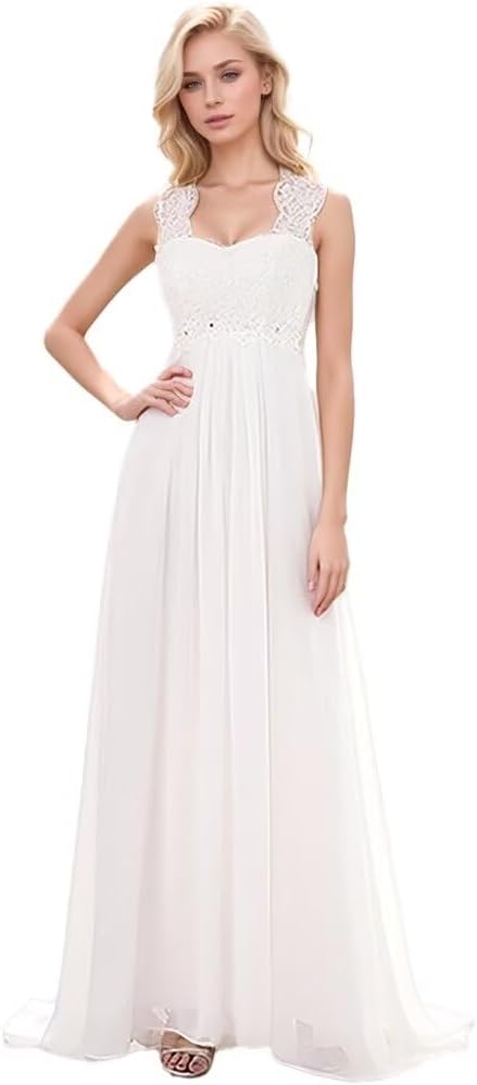 A line empire waist wedding dress Clearance