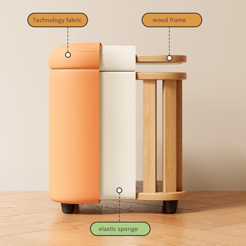 Pouf de rangement pliable résout le manque d'espace - 5