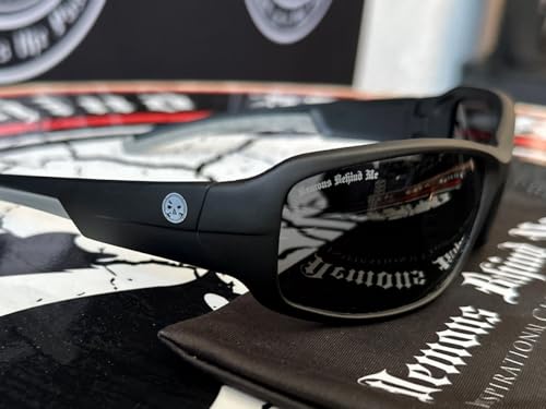 Demons Behind Me The Cruiser Matte Black Polarized Sunglasses3