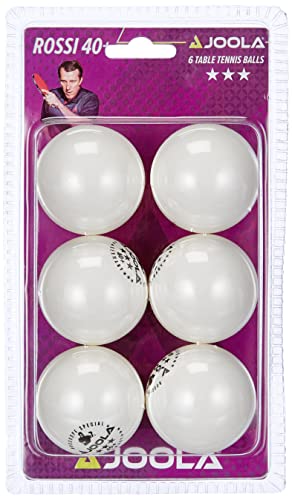 Foto von Joola 44320 Tischtennis-Bälle Rossi 3-Stern 40 weiss 6er Blister
