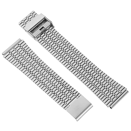 Correa de acero inoxidable antioxidante intercambiable y eslabones ajustables para reloj activo