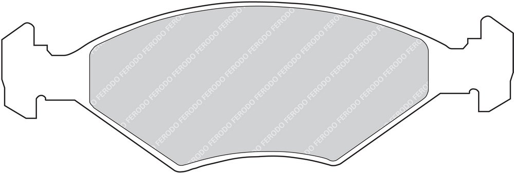 Set di pastiglie freno FERODO FDB5194, anteriore