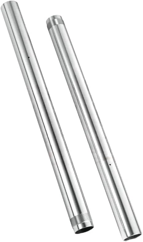 Front Fork Inner Tubes Pipes Silver Pair Compatible for SUZUKI Compatible for GSX-R600 Compatible for GSX-R750 2006 2007 41x535mm 51110-01H00-00 51120-01H00-00