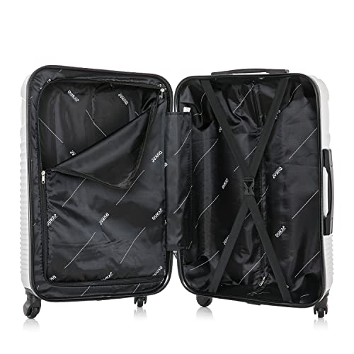 DUKAP INCEPTION Silver Spinner Luggage