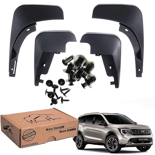 Image of WolkomHome Mud Flap Compatible with XUV 7XO - Durable Splash Guards for Car Exterior Protection