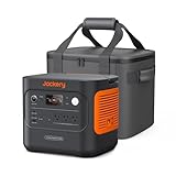 Jackery ポータブル電源 2000 New 収納バッグ付き 2点セット 2042Wh 大容量 1.7時間満充電 リン酸鉄 10年長寿命 定格出力2200W 瞬間最大4400W 防災 家庭用 アウトドア用 車中泊 UPS機能 アプリ遠隔操作 純正弦波 AC100V 50Hz/60Hz対応